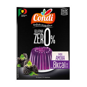 Gelatina Em Pó Zero% De Amora Condi 28 gr