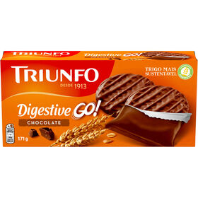 Bolachas Digestivas Com Chocolate Triunfo 171 gr
