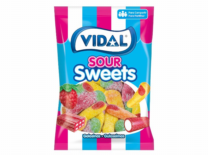Gomas Vidal Sortido Ácido 300 g