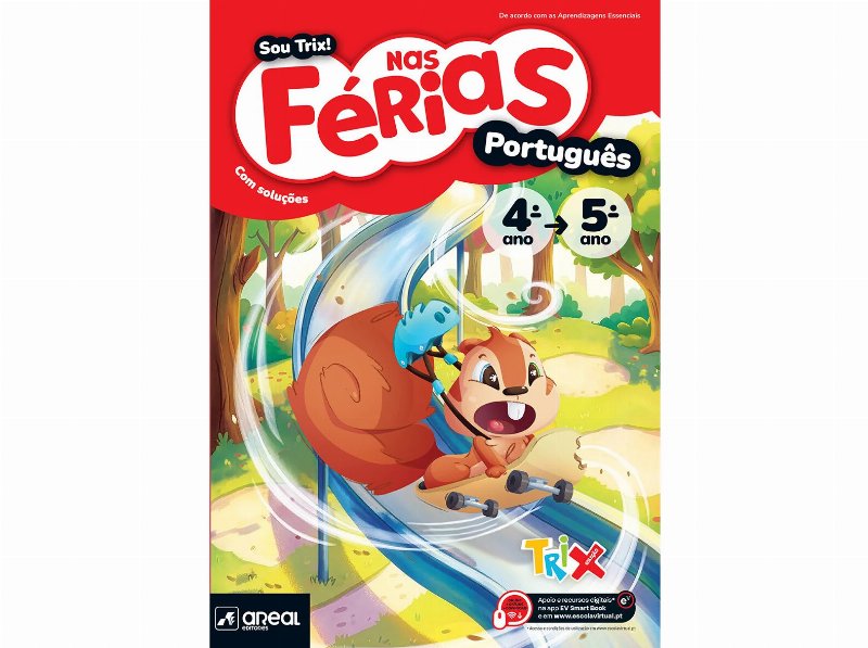 Livro Sou Trix! Nas Férias - Português - 4.º Ano