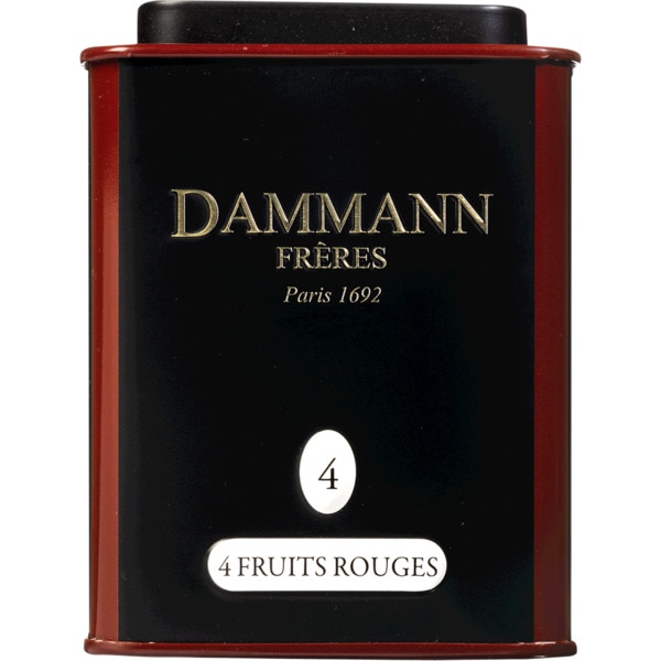 Chá Preto Com Aroma A 4 Frutos Vermelhos 100 g