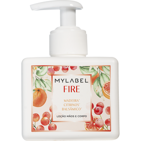 Loção De Mãos Fogo Mylabel 250 ml