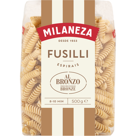 Massa Espirais Fusilli Molde Bronze Milaneza 500 gr