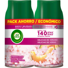 Ambientador Recarga Delícias De Verão Air Wick 2 Un