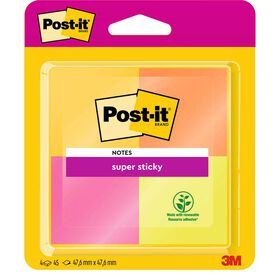 Bloco De Notas Aderentes Cintilante 47,6X47,6Cm Post-It