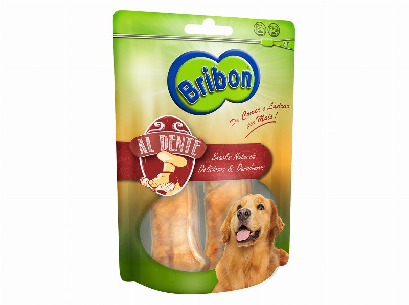 Osso Prensado Bribon Al Dente Tamanho M Pack 2 Unidades