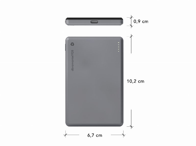 Powerbank Dbramante Re-Charge Cz 5K Wirev2