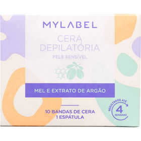 Cera Depilatória Pele Sensível Mylabel 250 ml