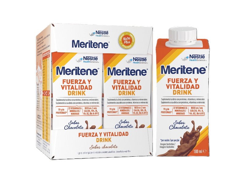 Suplemento Meritene Chocolate Rtd 4X180 ml