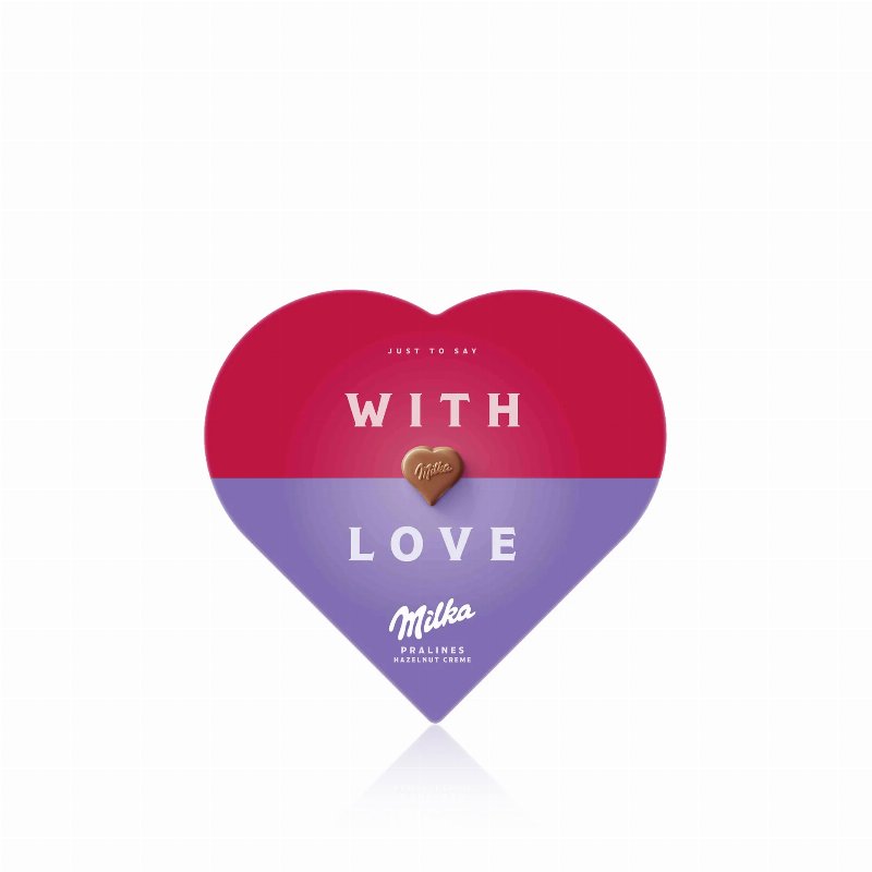 Milka I Love Coração Bombons Chocolate 45 gr