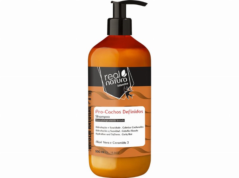 Champô Sem Sal Real Natura Pro-Cachos Definidos 500 ml