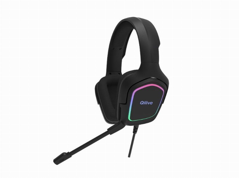 Auscultadores Gaming Qilive Q.3824 Rgb