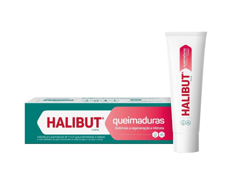 Creme Halibut Queimaduras 60 g