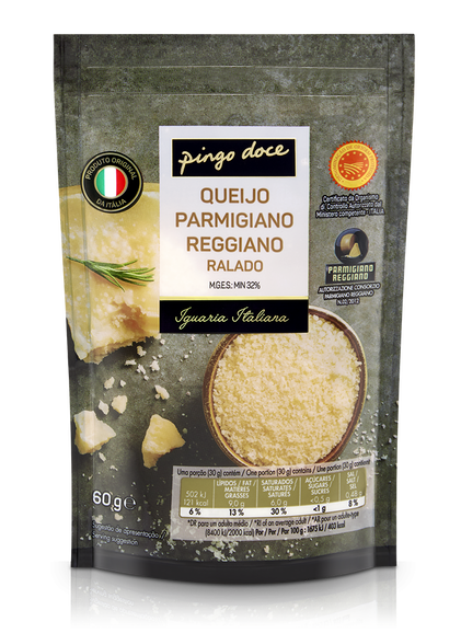 Queijo Parmesão Ralado Parmigiano Reggiano Dop Pingo Doce Iguarias 0.06Kg