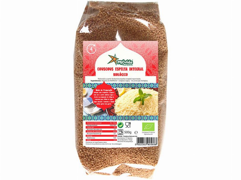 Couscous Provida De Espelta Integral 500 g