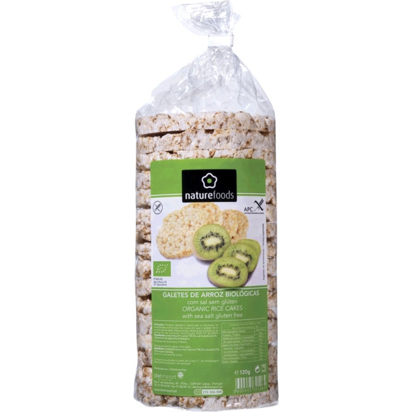 Tortas De Arroz Com Sal Biológicas 120 g