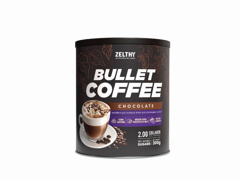 Bullet Coffe Energia Zelthy Chocolate 300 g