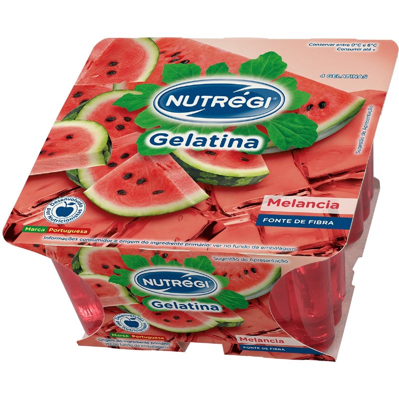 Gelatina De Melancia Pack 4 400 g