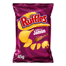 Batata Frita Ondulada Sabor Presunto Ruffles 45 gr