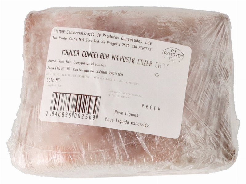 Maruca Congelada Nº 4 Posta Cozer Chile Kg