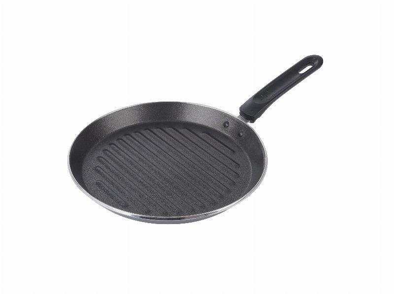 Grelhador Redondo Actuel Antiaderente Apto Indução 26Cm