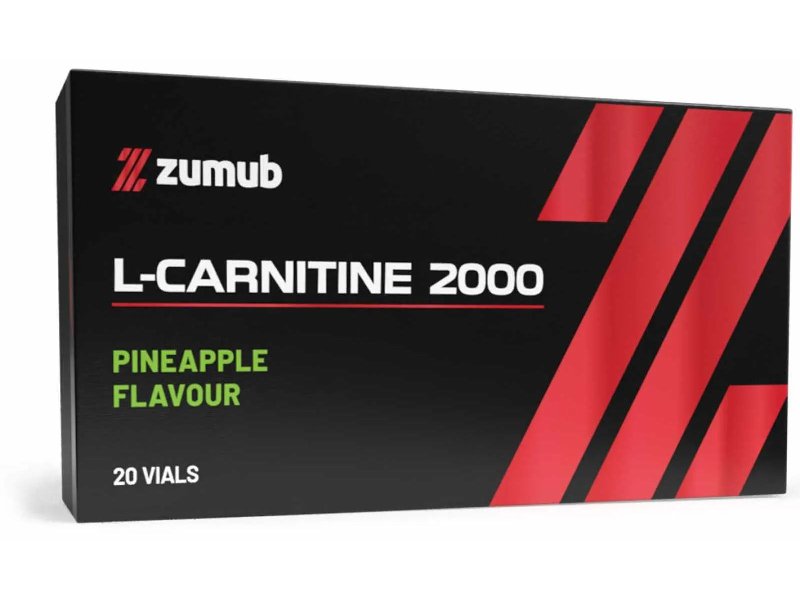 Suplemento Zumub L-Carnitina Ananás 20 Amp