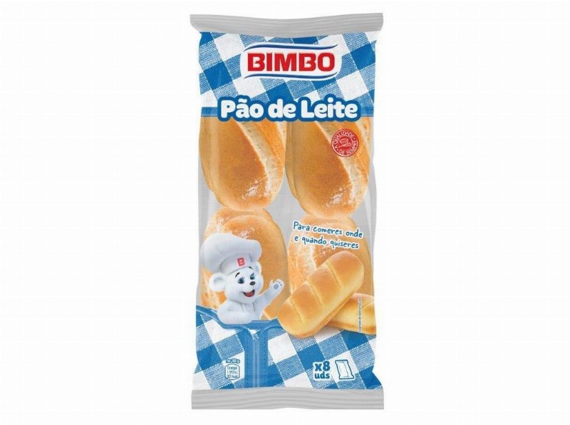 Pão Bimbo De Leite 8Un