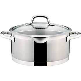 Caçarola President Com Tampa Coadora 24Cm Tescoma