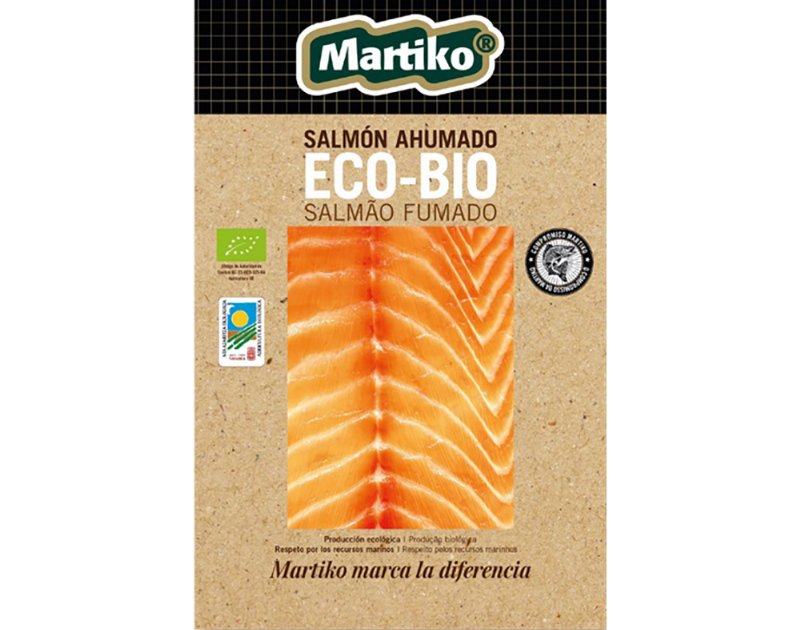 Salmão Martiko Fumado Eco Bio 80 g