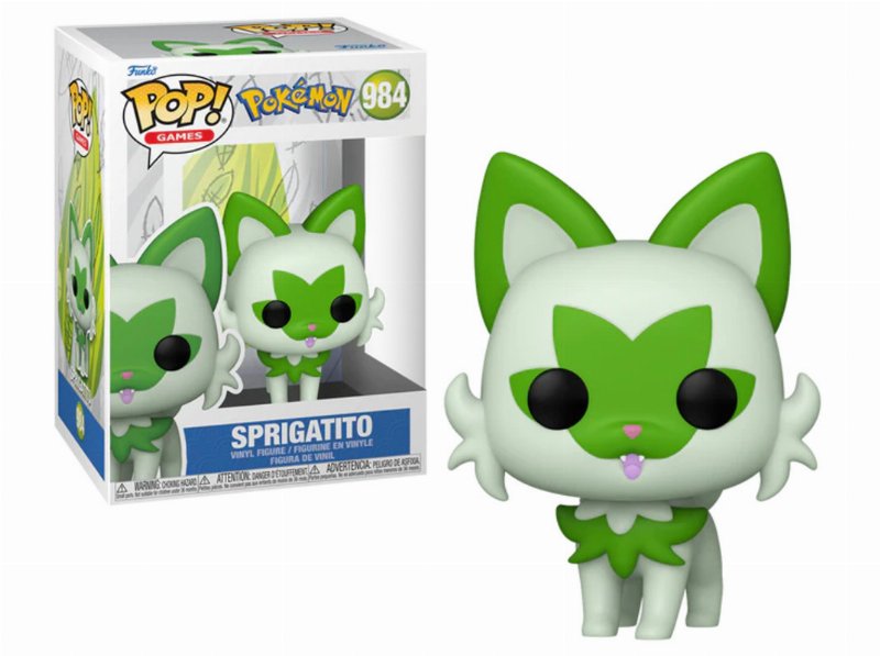 Figura Pop! Pokémon Sprigatito