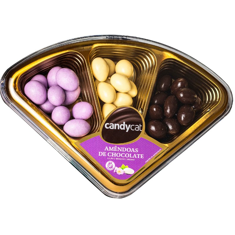 Amêndoas Cobertas De Chocolate Sortido 180 g
