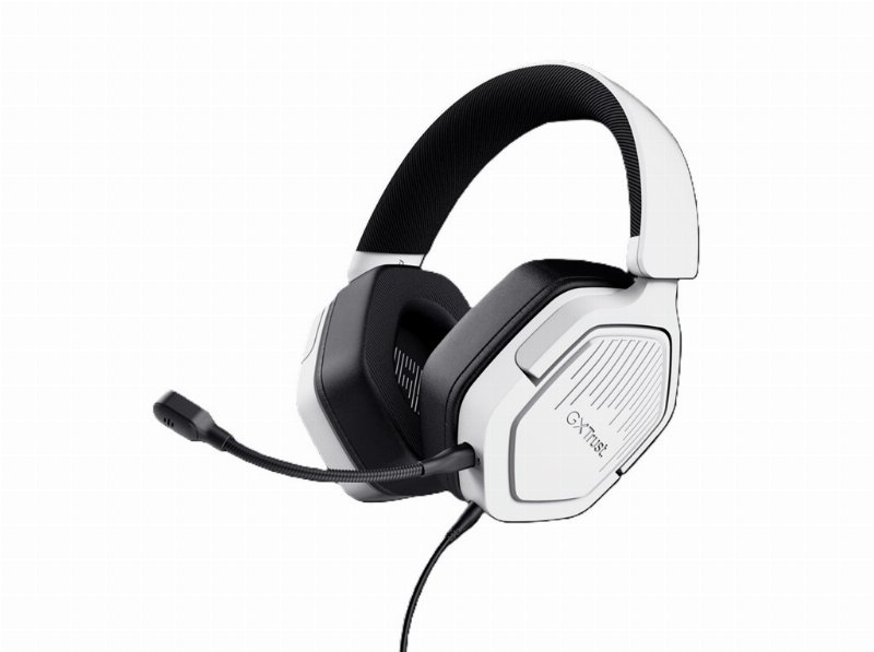 Auscultadores Gaming Trust 25448 Gxt492W Carus Brancos
