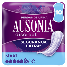 Pensos Incontinência Discreet Maxi Ausonia Discreet 10 Un