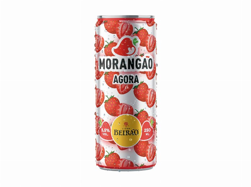 Cocktail Licor Beirão Morangão Lata 0.25 l (Sdr)