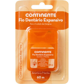 Fio Dentário Expansivo Menta 60 M Continente 1 Un