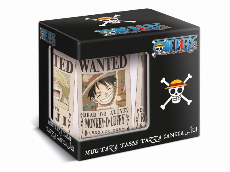 Caneca One Piece - Wanted