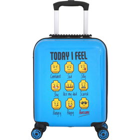 Mala De Cabine 4 Rodas Azul Underseat Play Date Lego