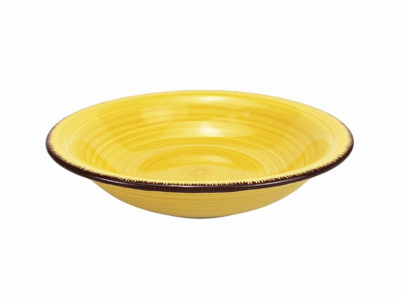 Prato Sopa Actuel Grés Amarelo Ø21Cm