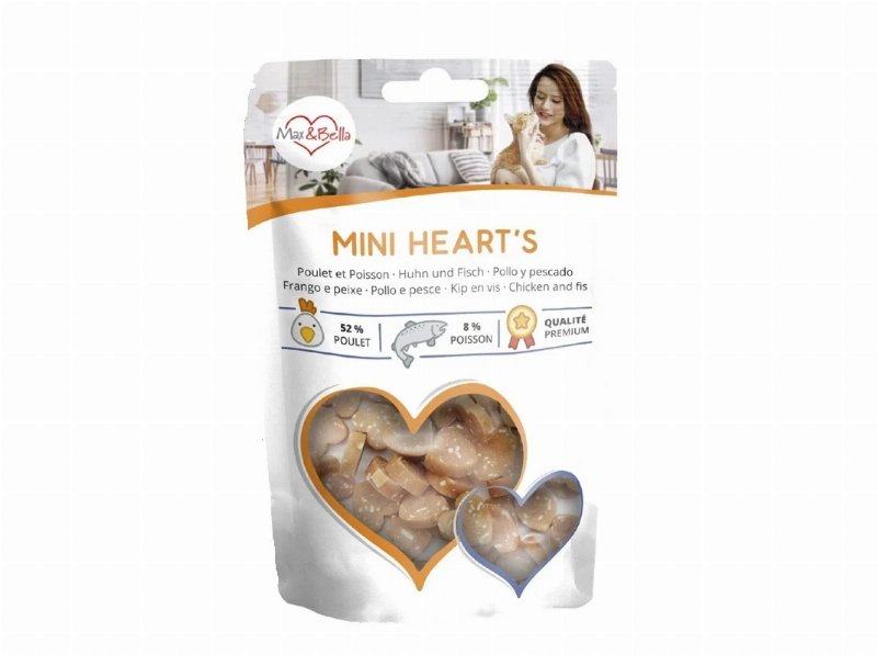 Snack Gato Max&Bella Frango E Peixe 50 g