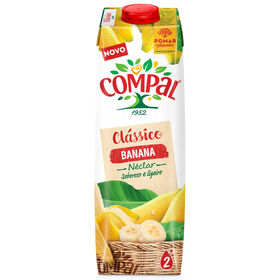 Néctar Banana Compal Clássico 1 Lt