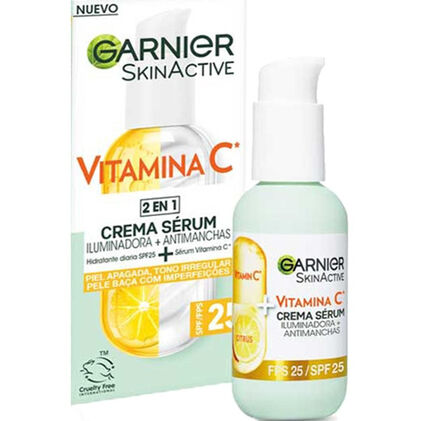 Sérum Creme Iluminador E Antimanchas Garnier 0.03L