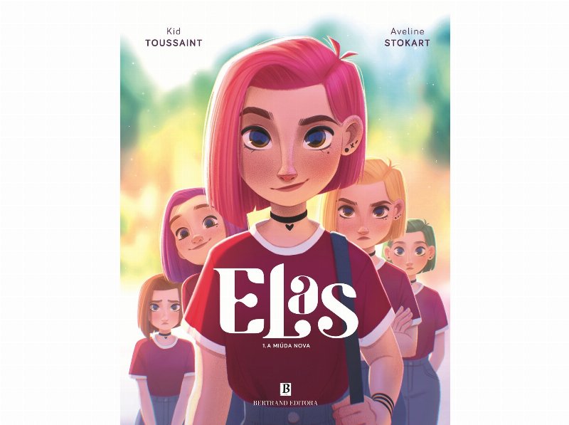 Livro Elas Nº1 - A Miúda Nova De Kid Toussaint