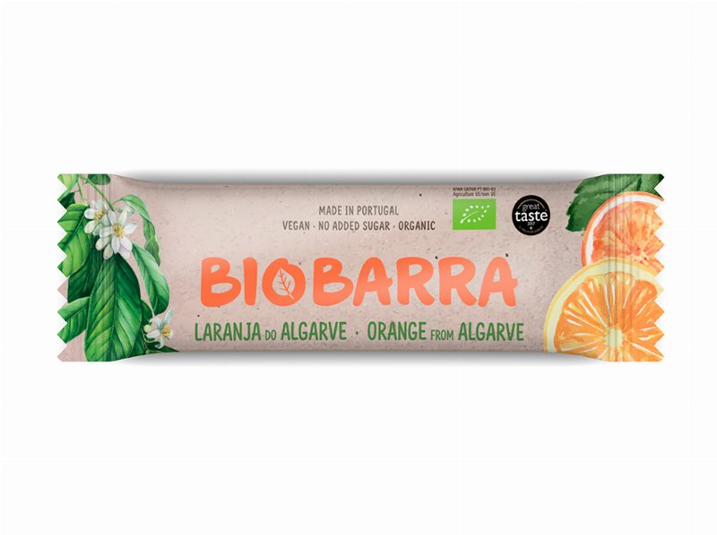 Barra Energética Biobarra Sem Glúten Laranja Bio 30 g