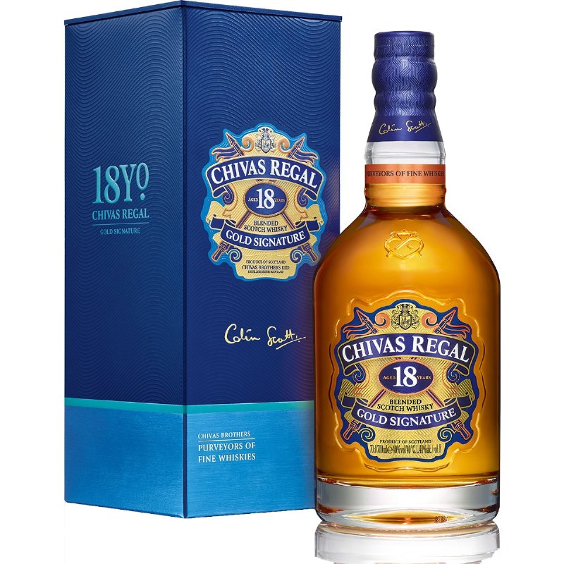 Whisky Gold Signature 18 Anos 70 cl