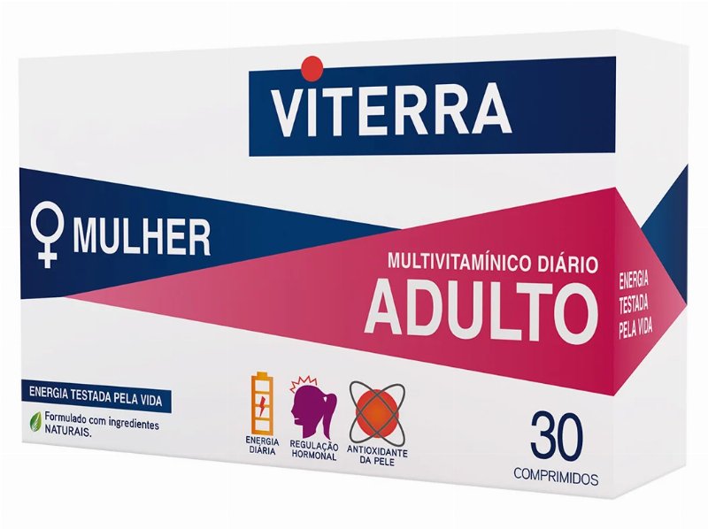 Suplemento Viterra Mulher 30 Comprimidos