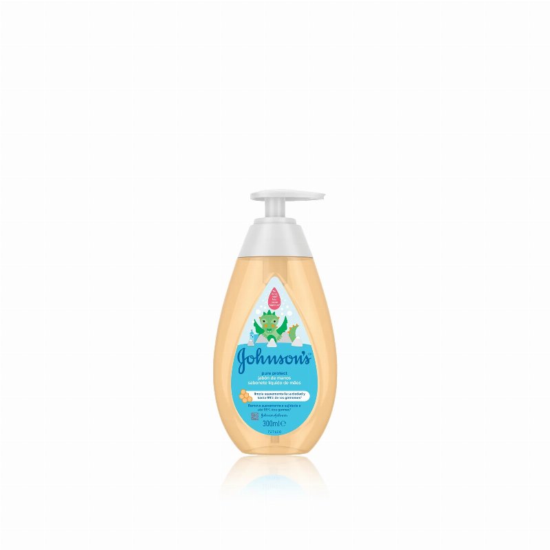 Johnson's Sabonete Líquido Infantil Pure Protect 300 ml