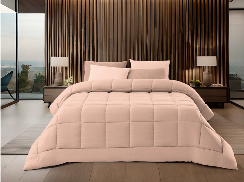 Edredão Microfibra Homespecial Liso 160X220Cm