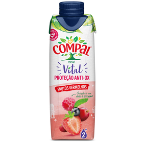 Néctar Frutos Vermelhos Com Stevia Compal Vital Anti-Ox 30 cl