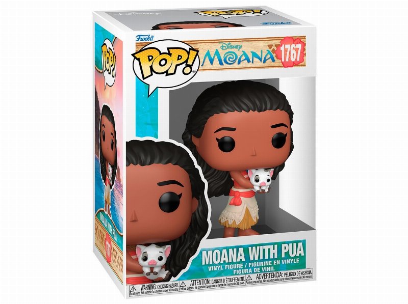Figura Pop! Funko Disney: Ms3- Moana W/Pua