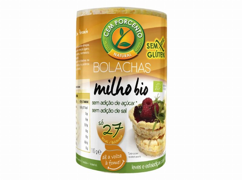 Bolacha Cem Porcento Milho Bio 110 g